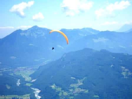 Gleitschirmfliegen